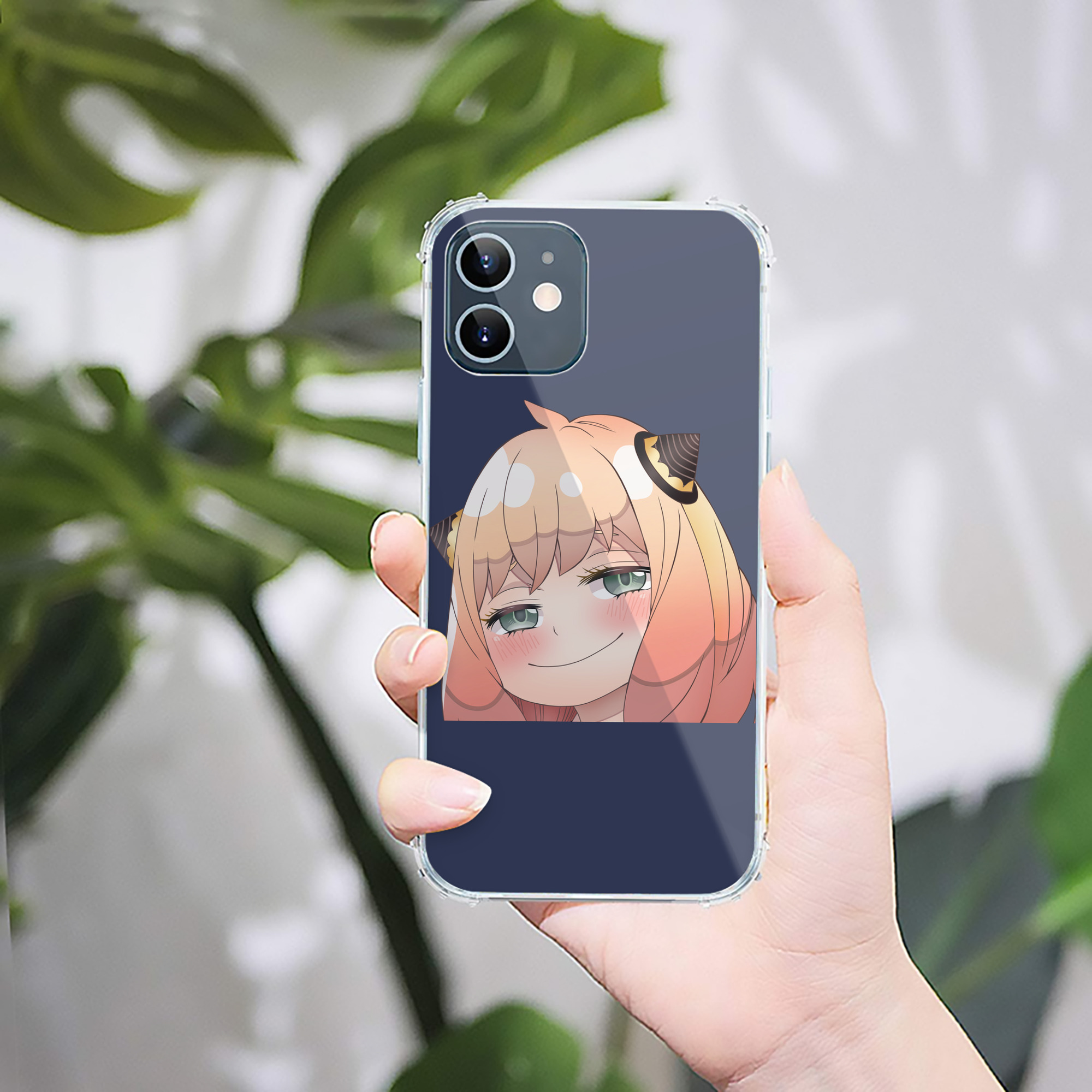 （画像用） SPY×FAMILY间谍家家酒 【iPhone 12シリーズ対応】透明スマホケース（クリアソフトケース）